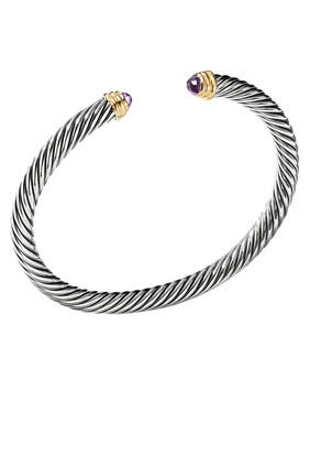 Cable Classics Amethyst Bracelet